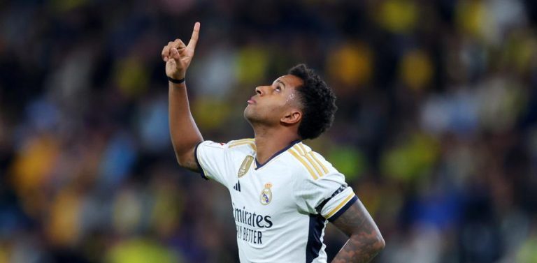 Rodrygo puts Real Madrid in the lead with a long-range screamer