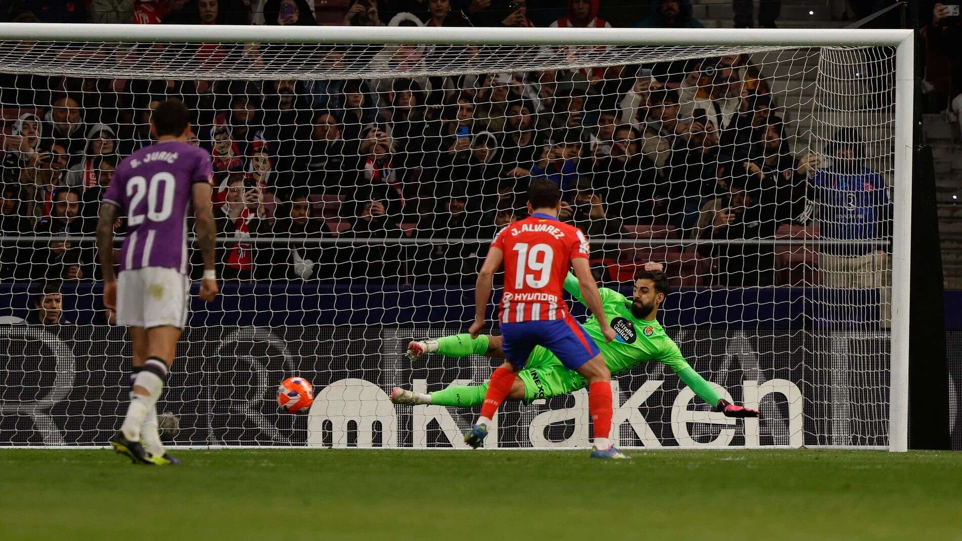 Atletico Madrid overpower battling Real Valladolid spirit