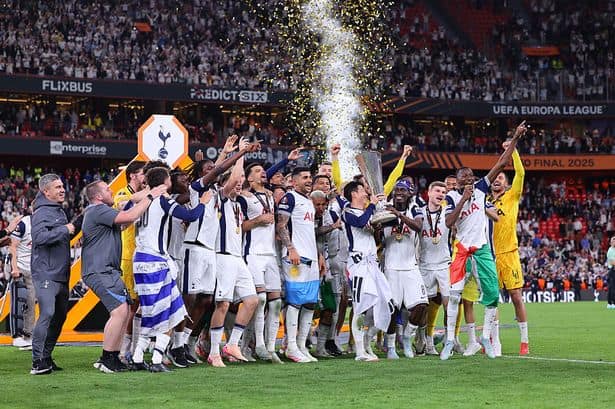 The 23 teams joining Tottenham in next season's Champions League after Europa League final win