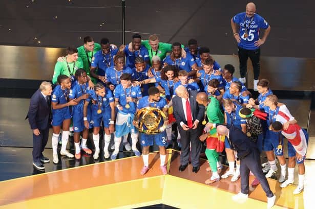 Donald Trump ruins big Chelsea moment as Cole Palmer breaks silence on US president trophy lift
