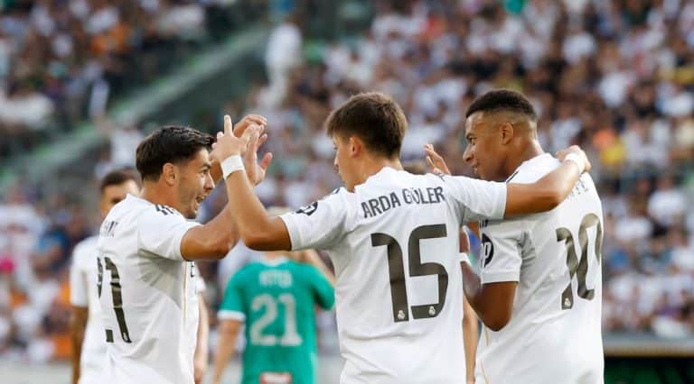 Real Madrid secure emphatic victory in one and only pre-season friendly